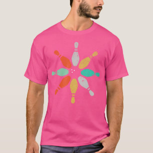 T-shirt Équipe de quilles de bowling