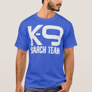 T-shirt Équipe de recherche K9