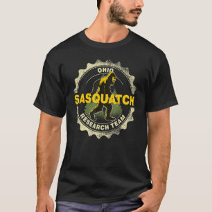 T-shirt Équipe de recherche Ohio Sasquatch Bigfoot Believe