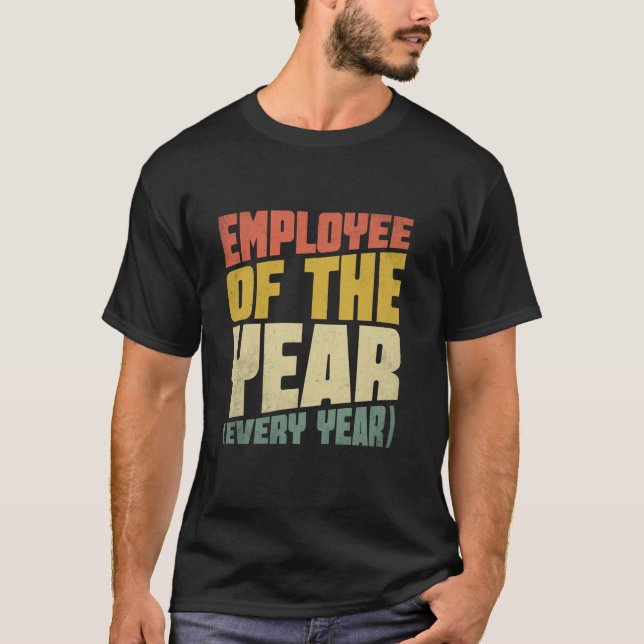 T-shirt Équipe de reconnaissance de l'employé de l'année P (Devant)