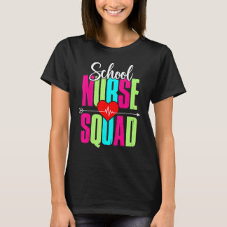 T-shirt Équipe de reconnaissance des infirmières scolaires