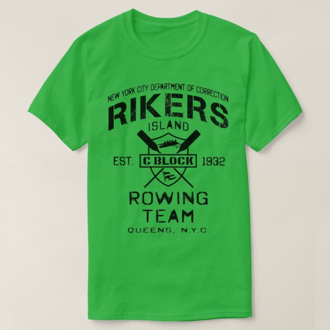 T-shirt Équipe de remorquage de l'île Rikers (Design devant)