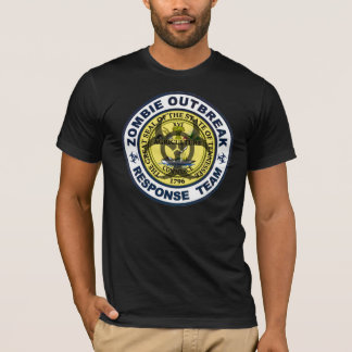 T-shirt Équipe de réponse de manifestation de zombi du