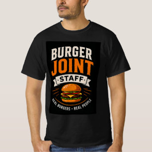 T-shirt Équipe de restauration rapide du Burger Joint 🍟