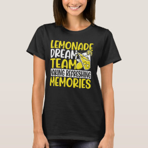 T-shirt Équipe De Rêve De Stand Lemonade Fabriquant Des Mé