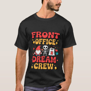 T-shirt Équipe de rêve du bureau avant Halloween mignon re