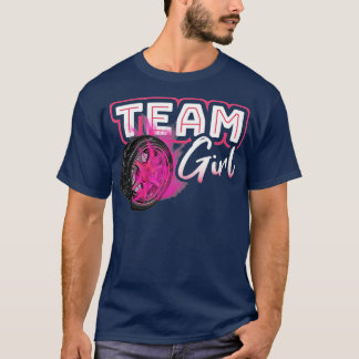 T-shirt Équipe de révélation de genre Fille Burnouts Baby 