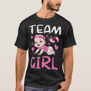 T-shirt Équipe de révélation de genre Fille jumelle Famill