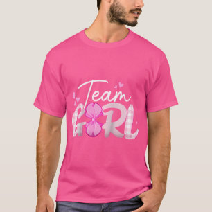 T-shirt Équipe de révélation de genre Fille jumelle Famill