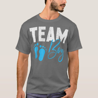 T-shirt Équipe de révélation de genre Garçon bleu 522
