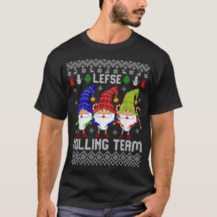 T-shirt Equipe De Roulage De Gauche Drôle Baking De Noël T