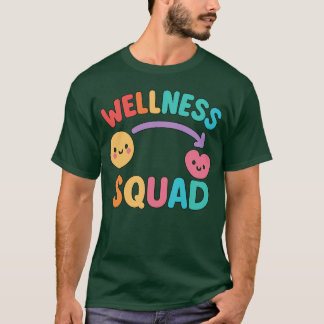 T-shirt Équipe de salle de sport Fitness Coach de santé WE