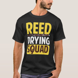 T-shirt Équipe de séchage des roseaux bassooniste du basso