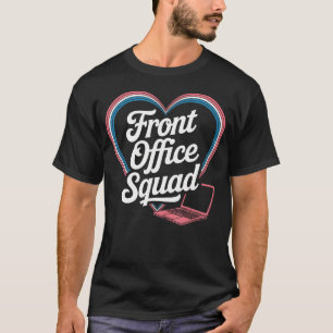 T-shirt Équipe de secrétariat de l'administration scolaire