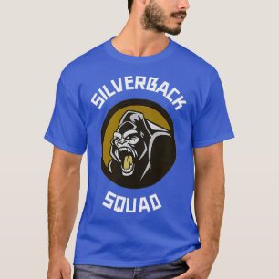 T-shirt Équipe de singes des gorilles de Silverback