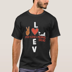 T-shirt Équipe De Sirène Pour L'Équipe De Sirène