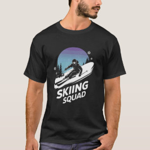 T-shirt Équipe de ski Ski alpin Ski de course Ski descente