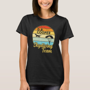 T-shirt Équipe de skydiving Db Cooper drôle 1971 détournme