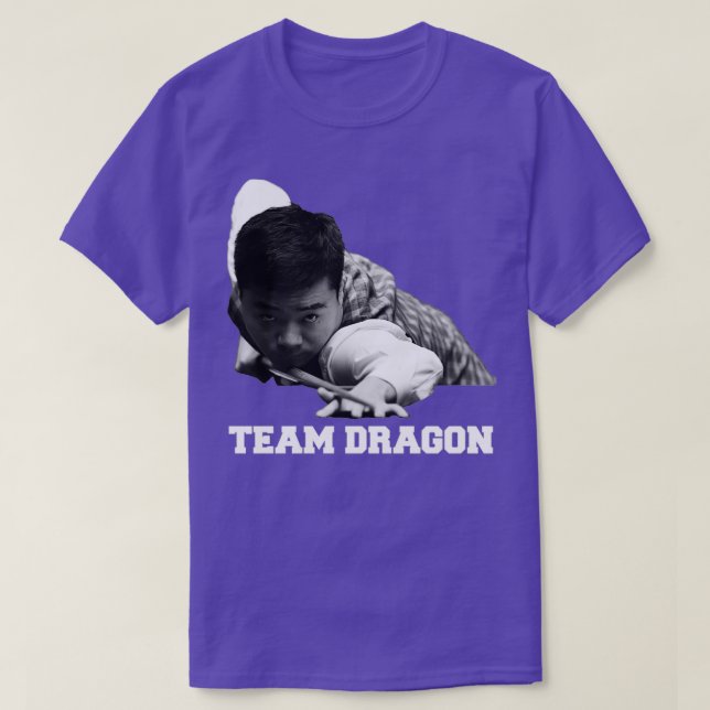 T-shirt Équipe de Snooker Dragon Ding Junhui Fans (Design devant)