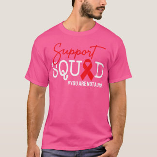 T-shirt Équipe de soutien à la sensibilisation