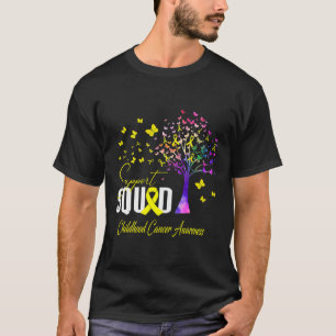 T-shirt Équipe De Soutien À La Sensibilisation Au Cancer C