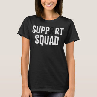 T-shirt Équipe de soutien au cancer de la peau Melanoma Ca