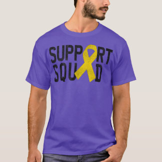 T-shirt Équipe de soutien au cancer de l'enfance Cancer de