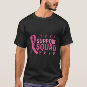 T-shirt Équipe de soutien au cancer du sein