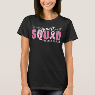 T-shirt Équipe de soutien au cancer du sein Cancer du sein