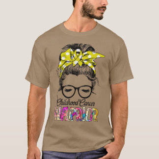 T-shirt Équipe de soutien aux guerriers du cancer de l'enf