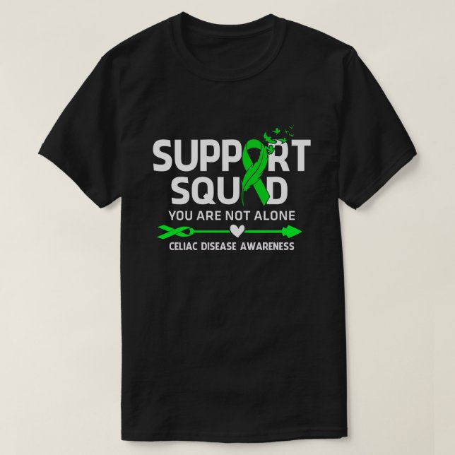 T-shirt Équipe de soutien aux guerriers - Sensibilisation  (Design devant)