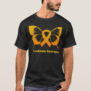 T-shirt Équipe De Soutien Aux Guerriers Une Leucémie À Pap