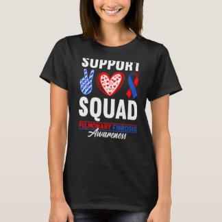 T-shirt Équipe de soutien I Maladie pulmonaire Embolisme p