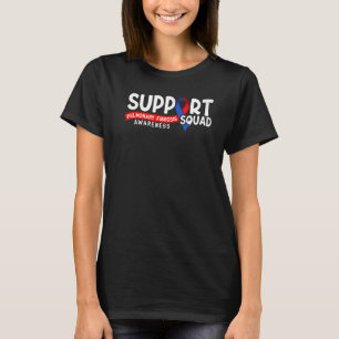 T-shirt Équipe de soutien I Maladie pulmonaire Embolisme p