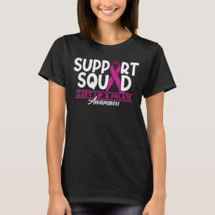 T-shirt Équipe de soutien I Orofacial Birth Defect Cleft L
