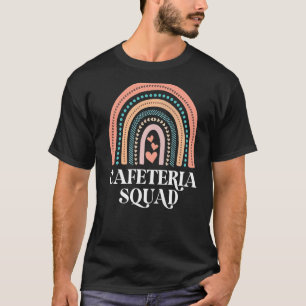 T-shirt Équipe de soutien scolaire Correspondance Cafétéri