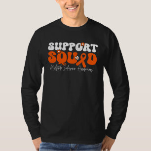 T-shirt Équipe de soutien : Sensibilisation à la sclérose