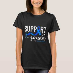 T-shirt Équipe de soutien Sensibilisation au diabète de ty