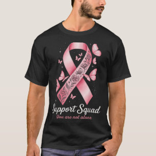 T-shirt Équipe de soutien Vous n'êtes pas seul Sensibilisa