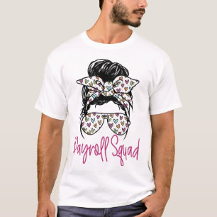 T-shirt Équipe de spécialistes de la paie