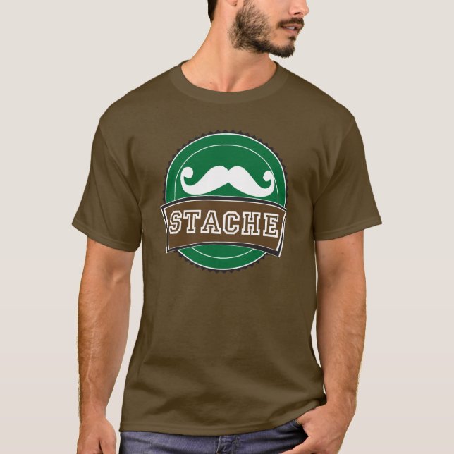 T-shirt équipe de stache (Devant)