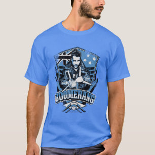 T-shirt Équipe de suicide   Badge Boomerang