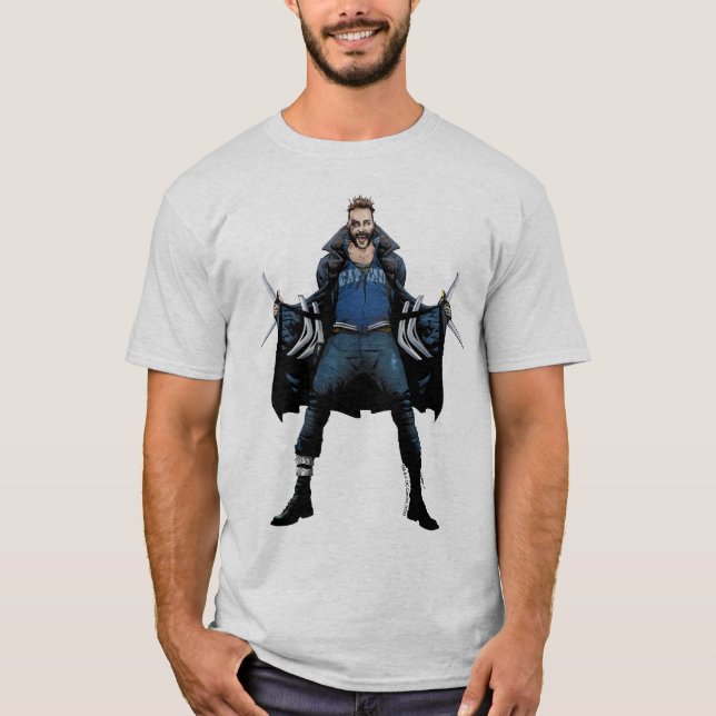 T-shirt Équipe de suicide | Boomerang Comic Book Art (Devant)