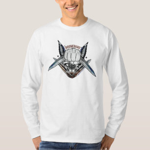 T-shirt Équipe de suicide   Boomerang Poist Tattoo Art