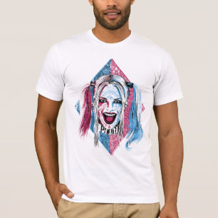 T-shirt Équipe de suicide   Harley Laugh