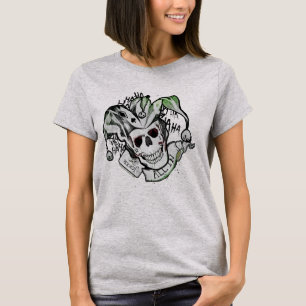 T-shirt Équipe de suicide   Joker Crull "All In" Tattoo Ar