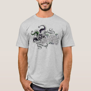 T-shirt Équipe de suicide Joker Skull - Haha
