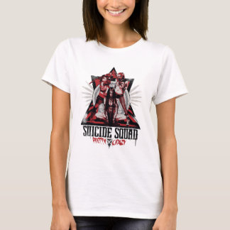 T-shirt Équipe de suicide | Jolies filles d'escouade folle