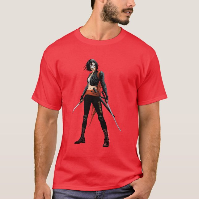 T-shirt Équipe de suicide | Katana Comic Book Art (Devant)