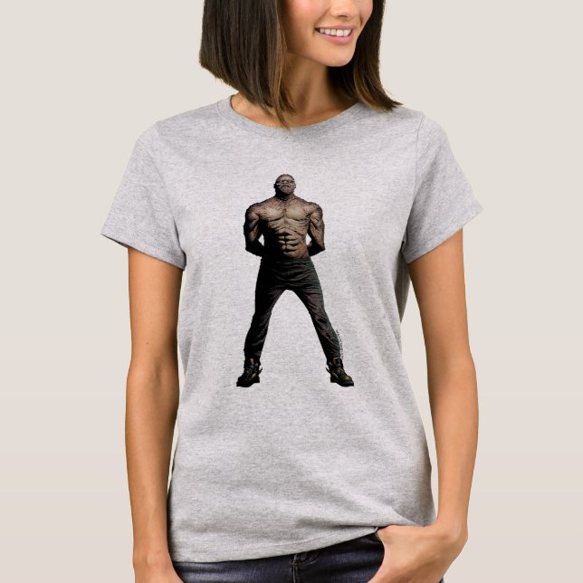 T-shirt Équipe de suicide | Killer Croc Comic Livre Art (Devant)